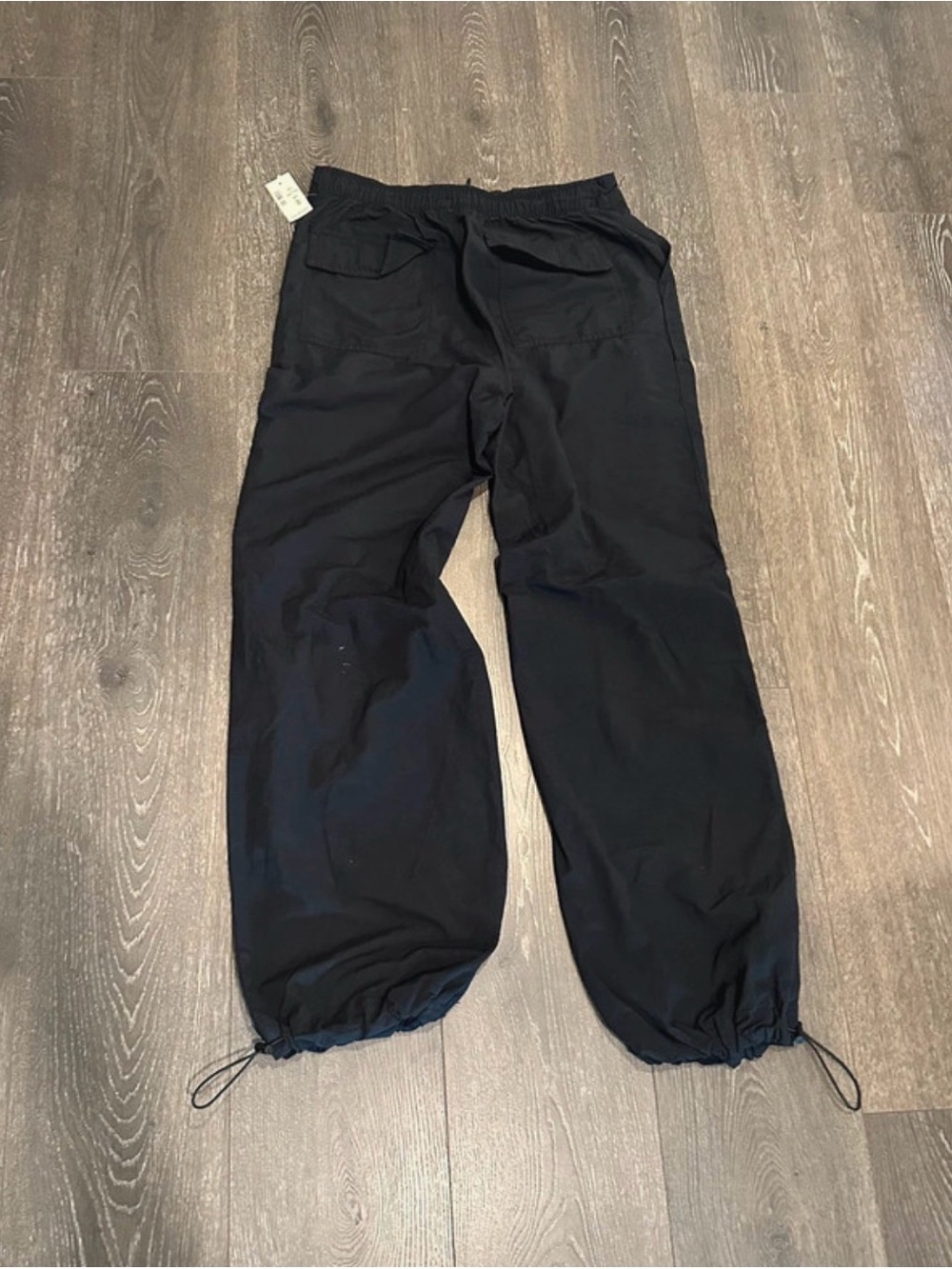 Aeropostale Women's Black Drawstring Baggy Jogger Y2K Pants Size XS